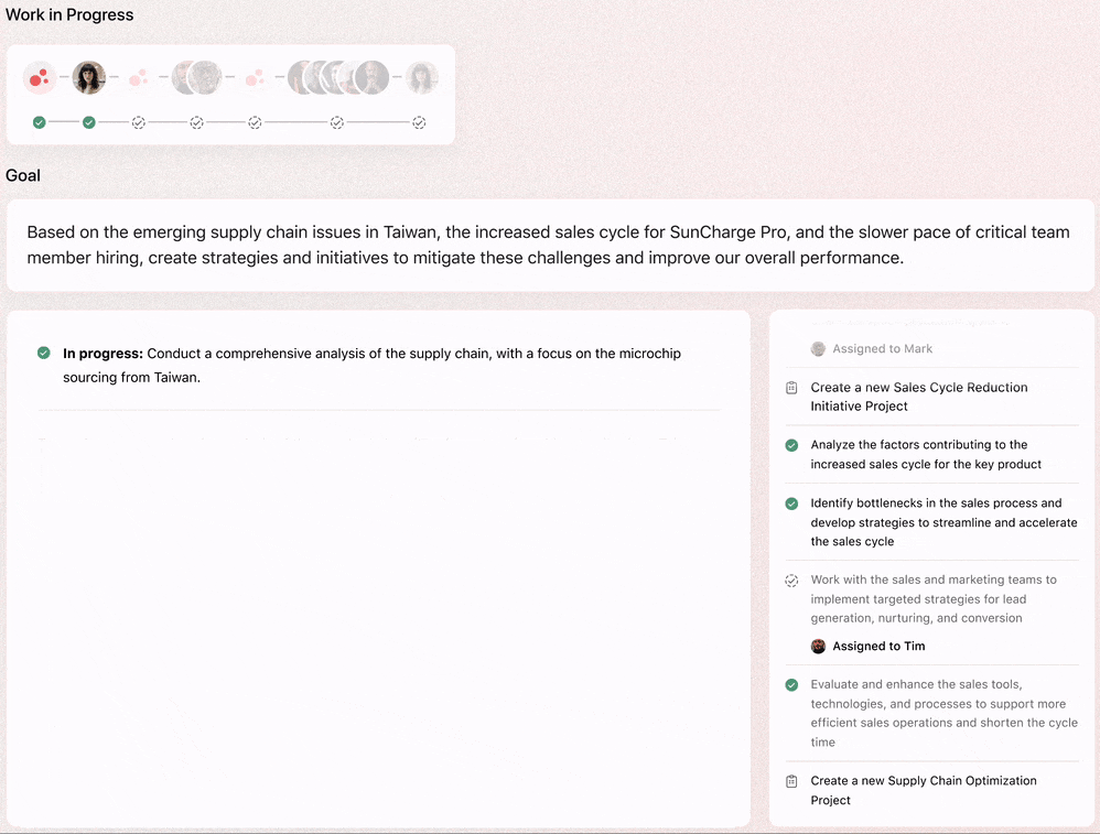 Asana AI Interface