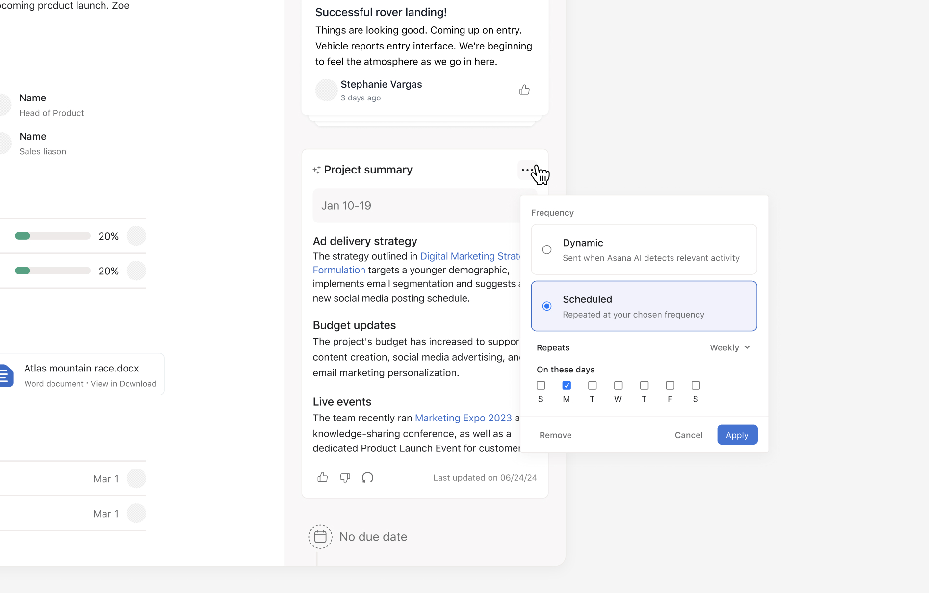 Asana AI